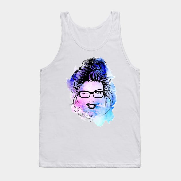 Nerdy Girl Tank Top by Kate Stacy